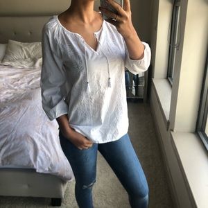 Express- White tunic